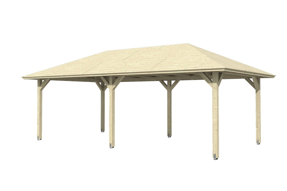 Skan Holz Pavillon Orleans 2 natur freigestellt