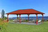 Skan Holz Pavillon Orleans 3 mahagoni