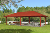 Skan Holz Pavillon Orleans 4 mahagoni