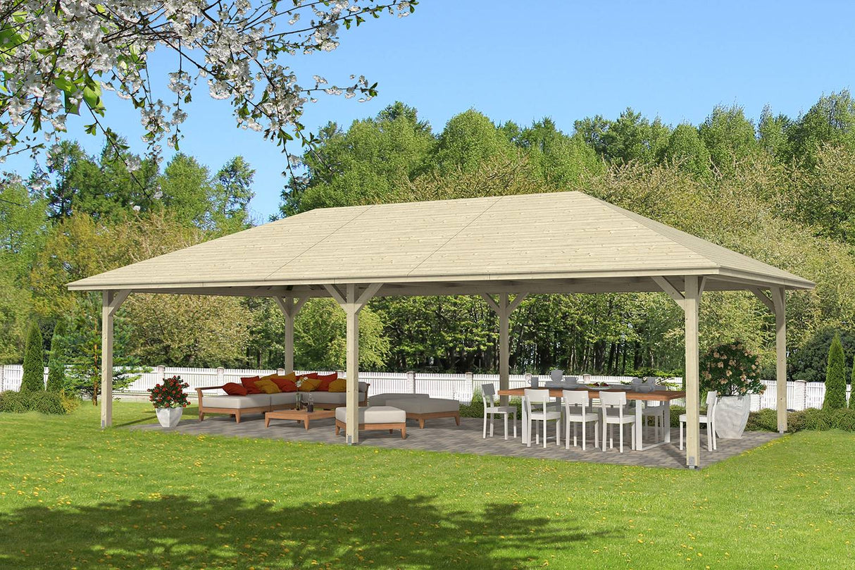 Skan Holz Pavillon Orleans 4 natur
