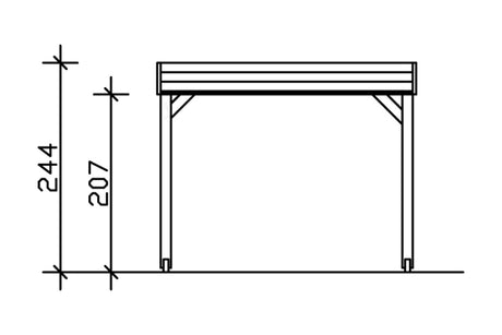 Skan Holz Pavillon Toulouse Schnitt
