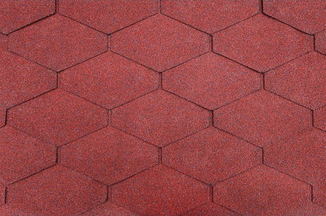 Skan Holz Bitumenschindeln rot