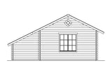 Skan Holz Gartenhaus Modell Esbjerg 3 Ansicht rechts