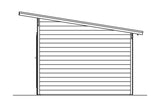 Skan Holz Gartenhaus Modell Ostende 2 Ansicht Rechts