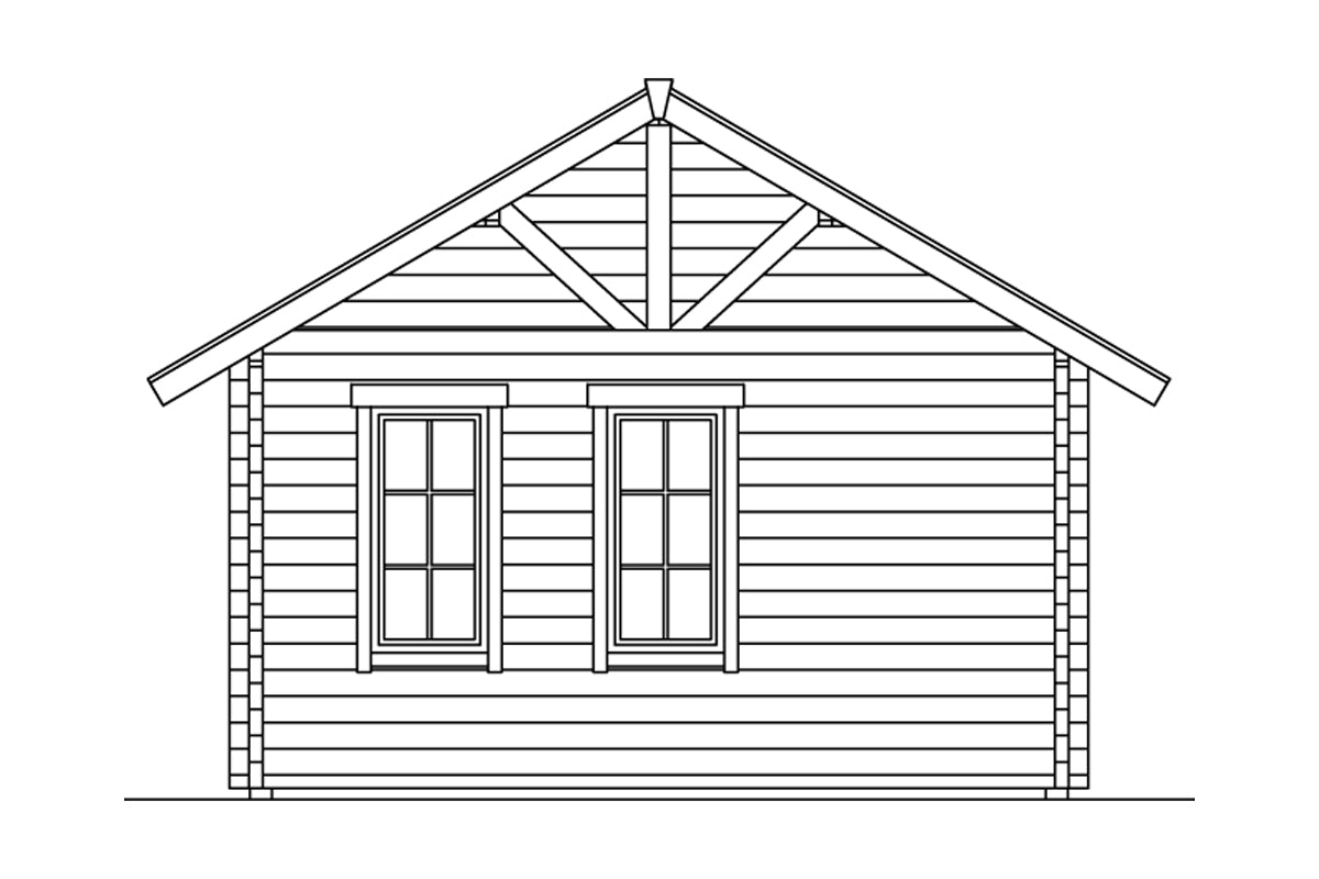 Skan Holz Ferienhaus Modell Toronto 1 Ansicht rechts