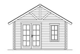 Skan Holz Ferienhaus Modell Toronto 4 Ansicht rechts