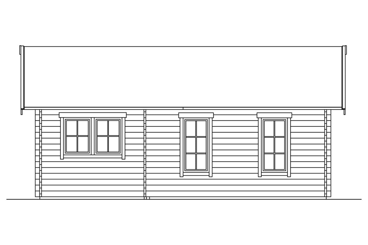 Skan Holz Ferienhaus Bern 4 Ansicht vorne