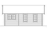 Skan Holz Ferienhaus Modell Toronto 4 Ansicht vorne