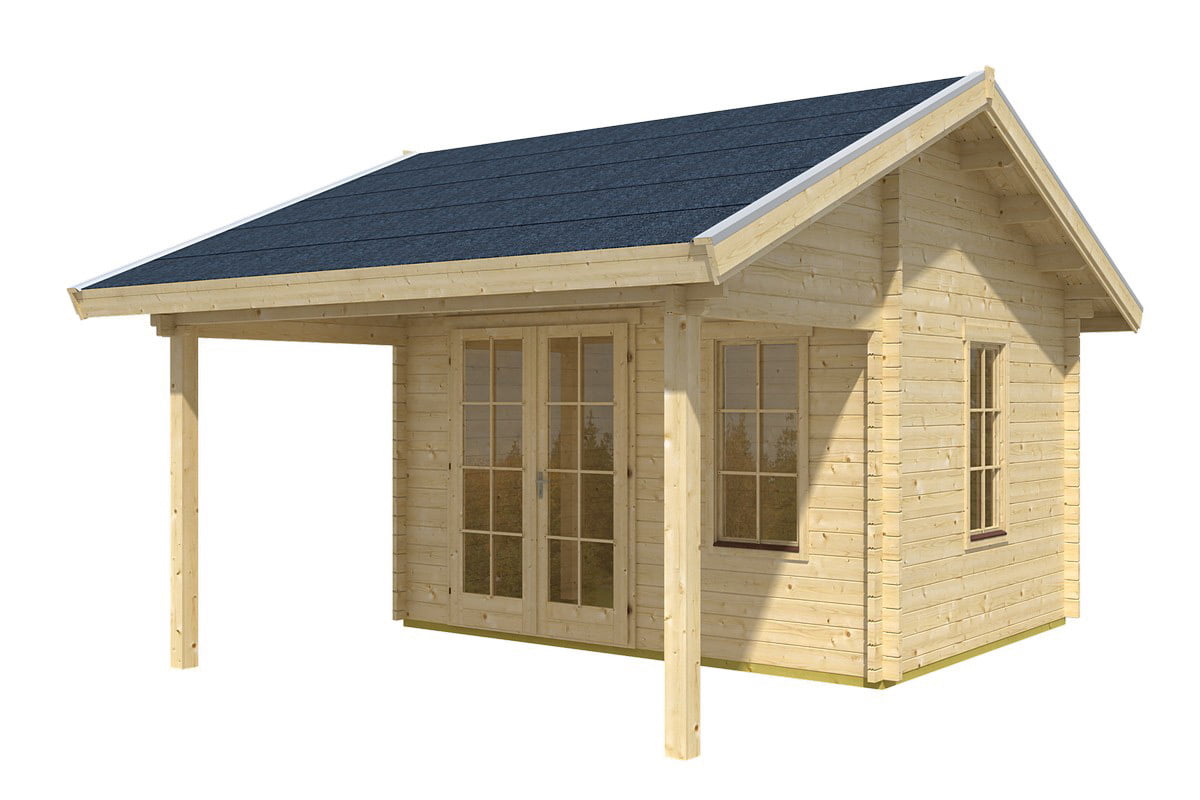 Skan Holz Gartenhaus Modell Calgary freigestellt