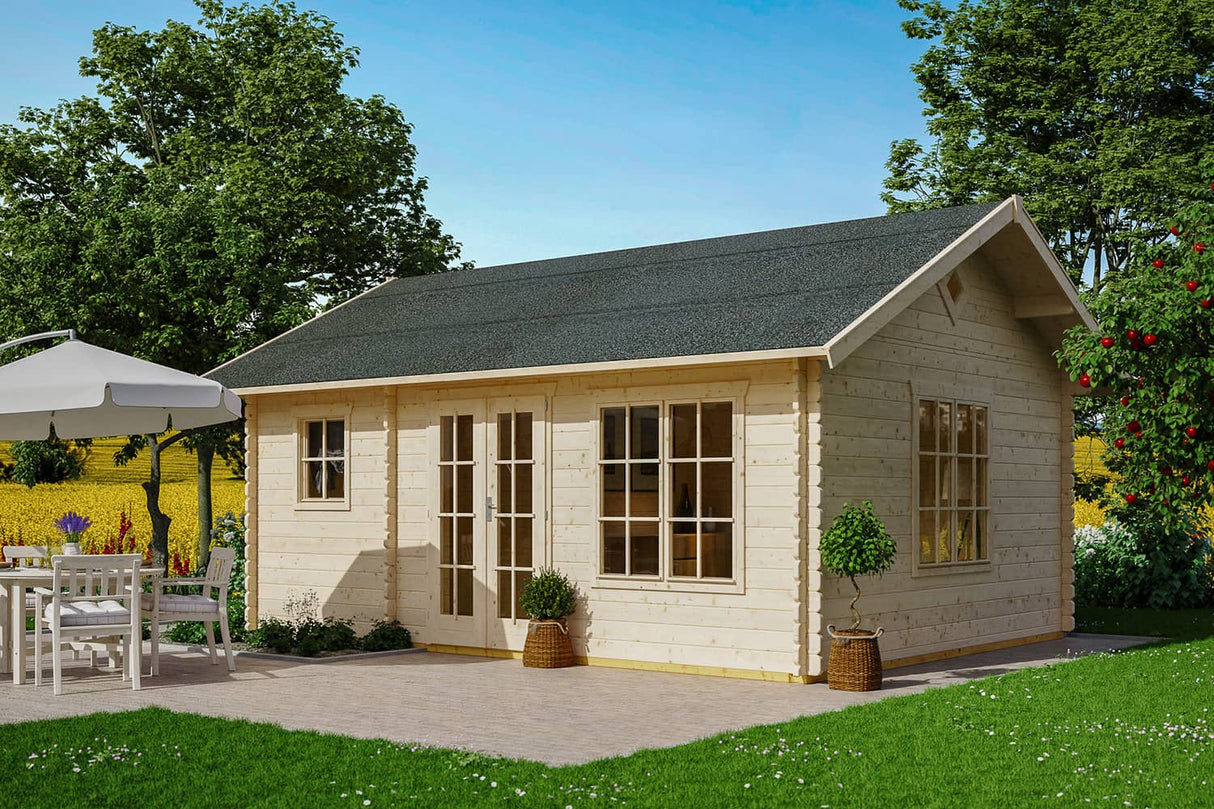 Skan Holz Gartenhaus Modell Esbjerg 2