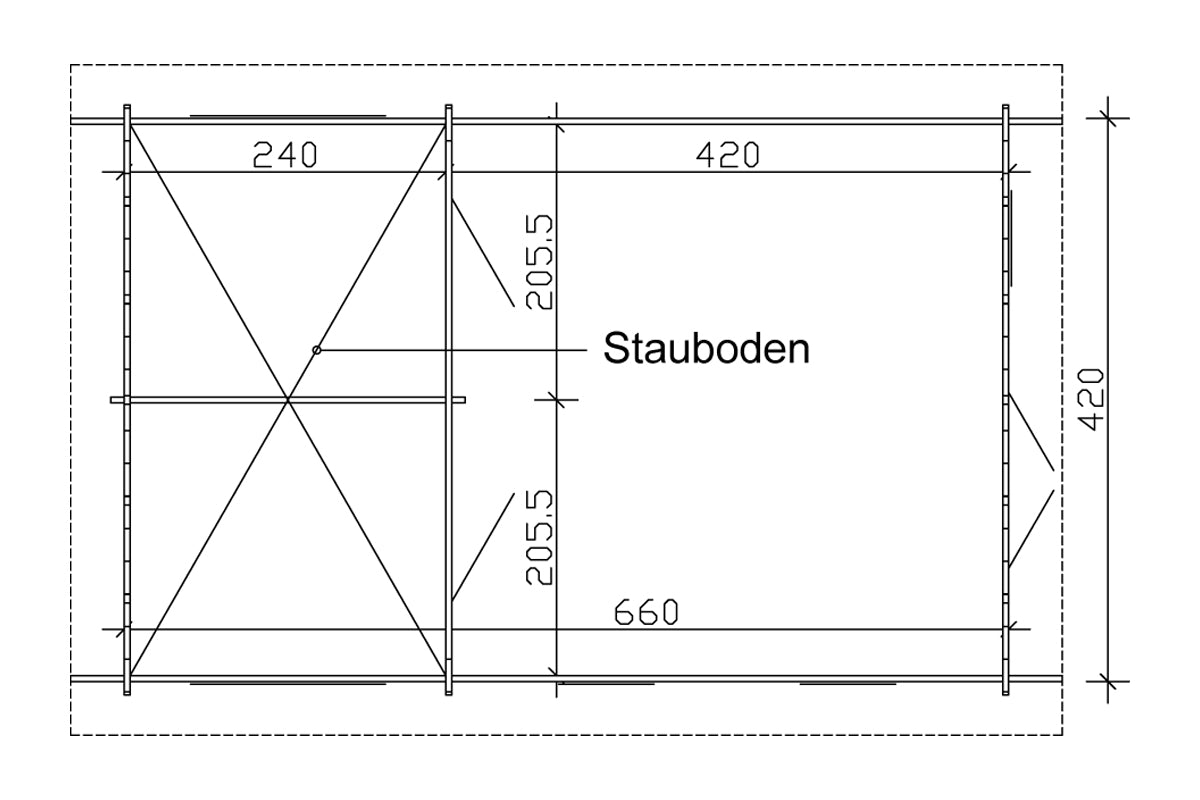 Skan Holz Ferienhaus Bern 4 Grundriss