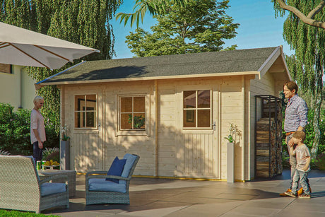 Skan Holz Gartenhaus Modell Lausanne