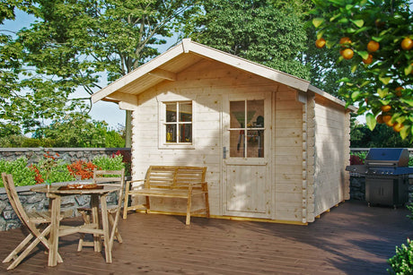 Skan Holz Gartenhaus Modell Narvik