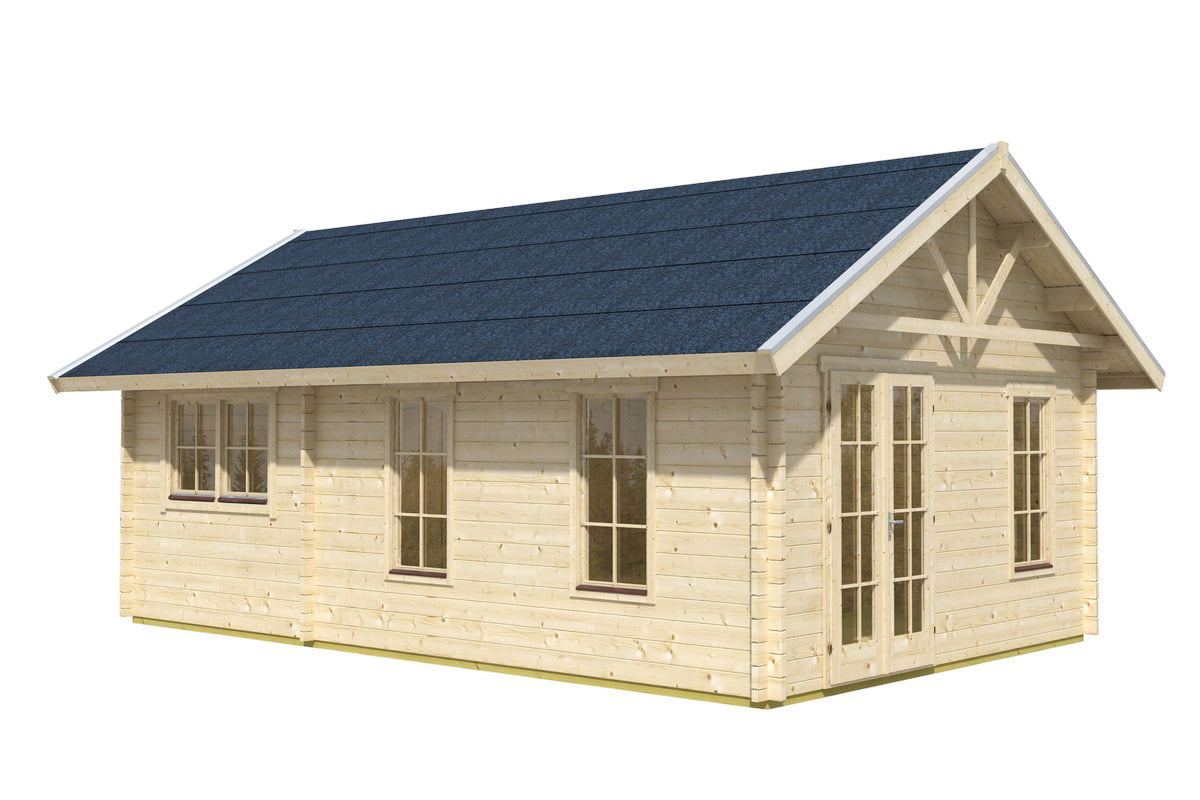 Skan Holz Ferienhaus Modell Toronto 4 freigestellt