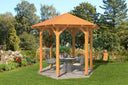 Skan Holz Pavillon Modell Colmar 1 natur