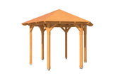 Skan Holz Pavillon Modell Colmar 2 natur freigestellt