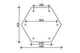 Skan Holz Pavillon Modell Colmar 3 Grundriss