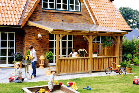 Skan Holz Terrassenüberdachung Rimini 541
