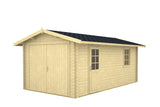 Tene Holzgarage Modell A freigestellt