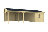 Tene Carport Modell Garage Vaasa 40 mm freigestellt
