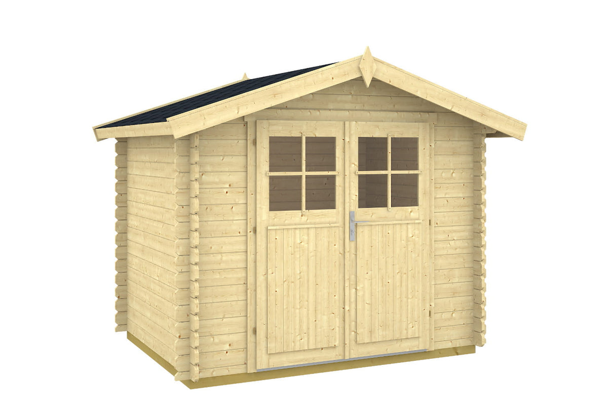 Tene Gartenhaus Modell Carol freigestellt