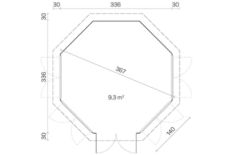 Tene Pavillon Modell Emma 4F Grundriss