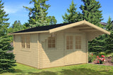 Tene Gartenhaus Modell Enzo B 380 x 380 cm 40 mm