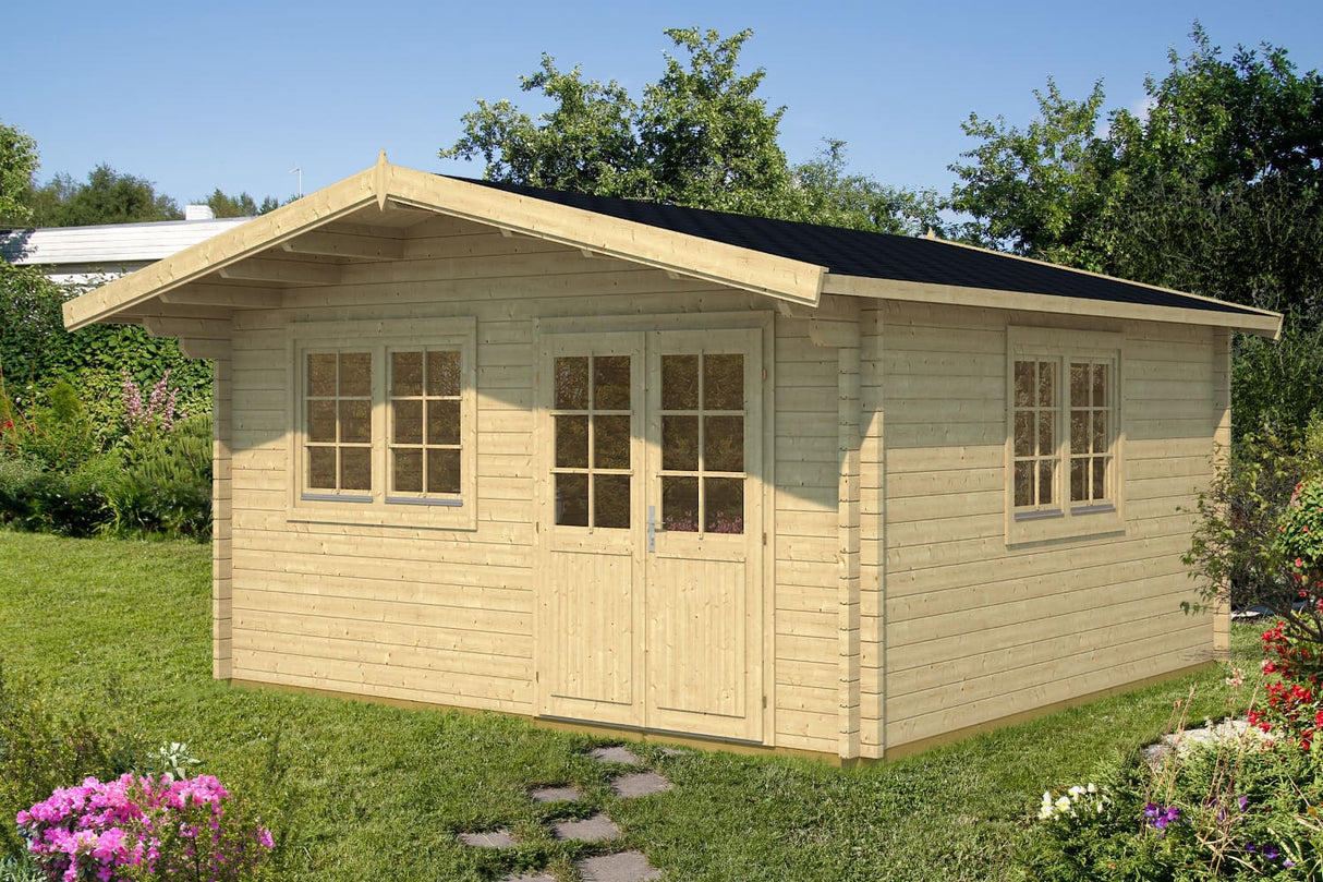 Tene Gartenhaus Modell Göteborg B 480 x 390 cm