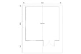 Tene Gartenhaus Modell Gotland A Grundriss