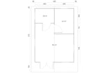 Tene Gartenhaus Modell Gotland D ohne Schlafboden Grundriss