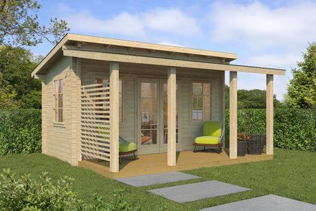 Tene Gartenhaus Modell Moderni Kesäkeittiö