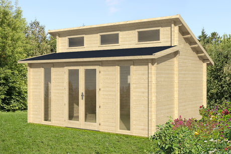 Tene Gartenhaus Modell Langeoog C 490 x 390 cm