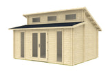 Tene Gartenhaus Modell Langeoog C 490 x 390 cm freigestellt