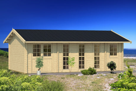 Tene Gartenhaus Modell Leon A 705 x 280 cm