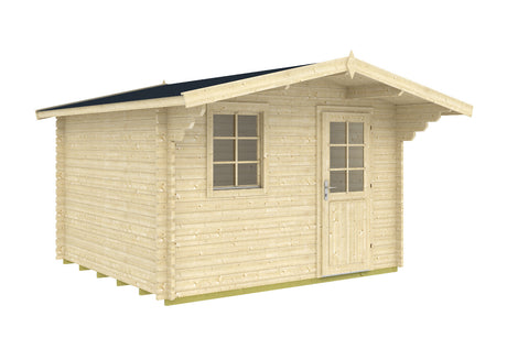 Tene Gartenhaus Modell Lugo 70 mm freigestellt