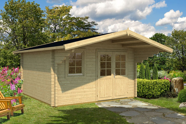 Tene Gartenhaus Modell Malaga A 360 x 300 cm