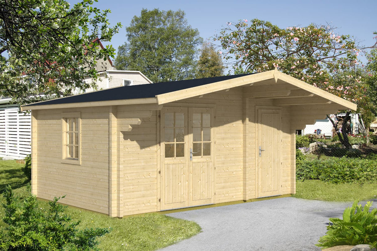 Tene Gartenhaus Modell Pedro D 480 x 330 cm