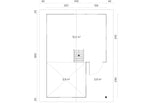 Tene Gartenhaus Modell Pertti Grundriss