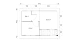Tene Gartenhaus Modell Salamanca Grundriss