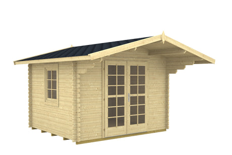 Tene Gartenhaus Modell Sandra B 40 mm freigestellt