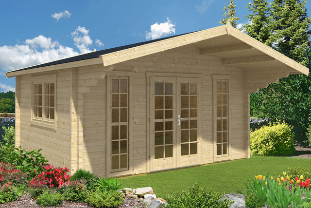 Tene Gartenhaus Modell Sauerland A 450 x 360 cm