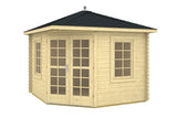 Tene Gartenhaus Modell Victoria B 280 x 280 cm freigestellt