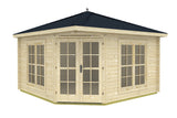 Tene Gartenhaus Modell Victoria C 380 x 380 cm freigestellt