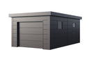 Telluria Garage Modell Classico 358 x 538 cm Granitgrau freigestellt