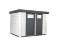 Telluria Gerätehaus Classico 2721 weiß freigestellt