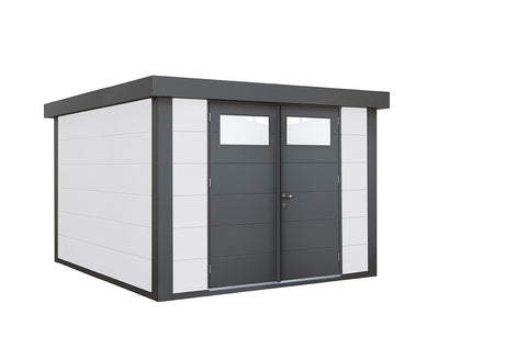 Telluria Gerätehaus Classico 2724 weiß freigestellt