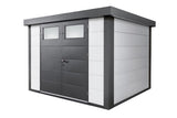Telluria Gerätehaus Classico 3030 weiss freigestellt