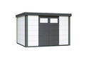 Telluria Gerätehaus Classico 3330 weiss freigestellt