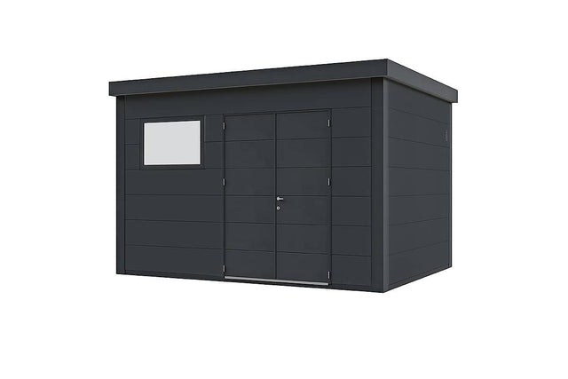 Telluria Gerätehaus Classico 3930 granitgrau freigestellt