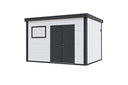 Telluria Gerätehaus Classico 3930 weiss freigestellt